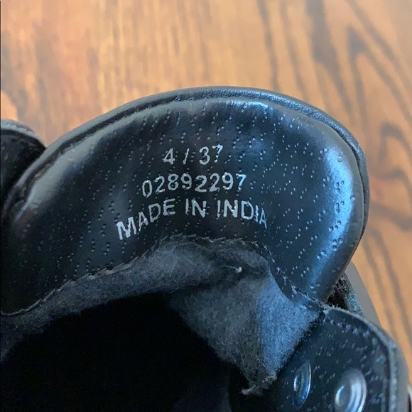 Black Leather Ankle Boots ASOS - Picture 9 of 10